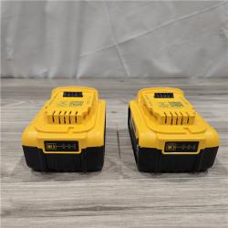 AS-IS DEWALT 20V MAX XR 4 Ah Li-Ion Battery (2 Pc) DCB204-2