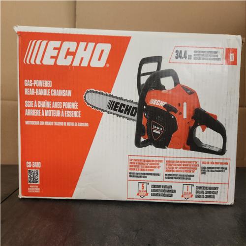 Phoenix LIKE NEW ECHO 14 in. 34.4 cc Gas 2-Stroke Rear Handle Chainsaw with Automatic Chain Oiler