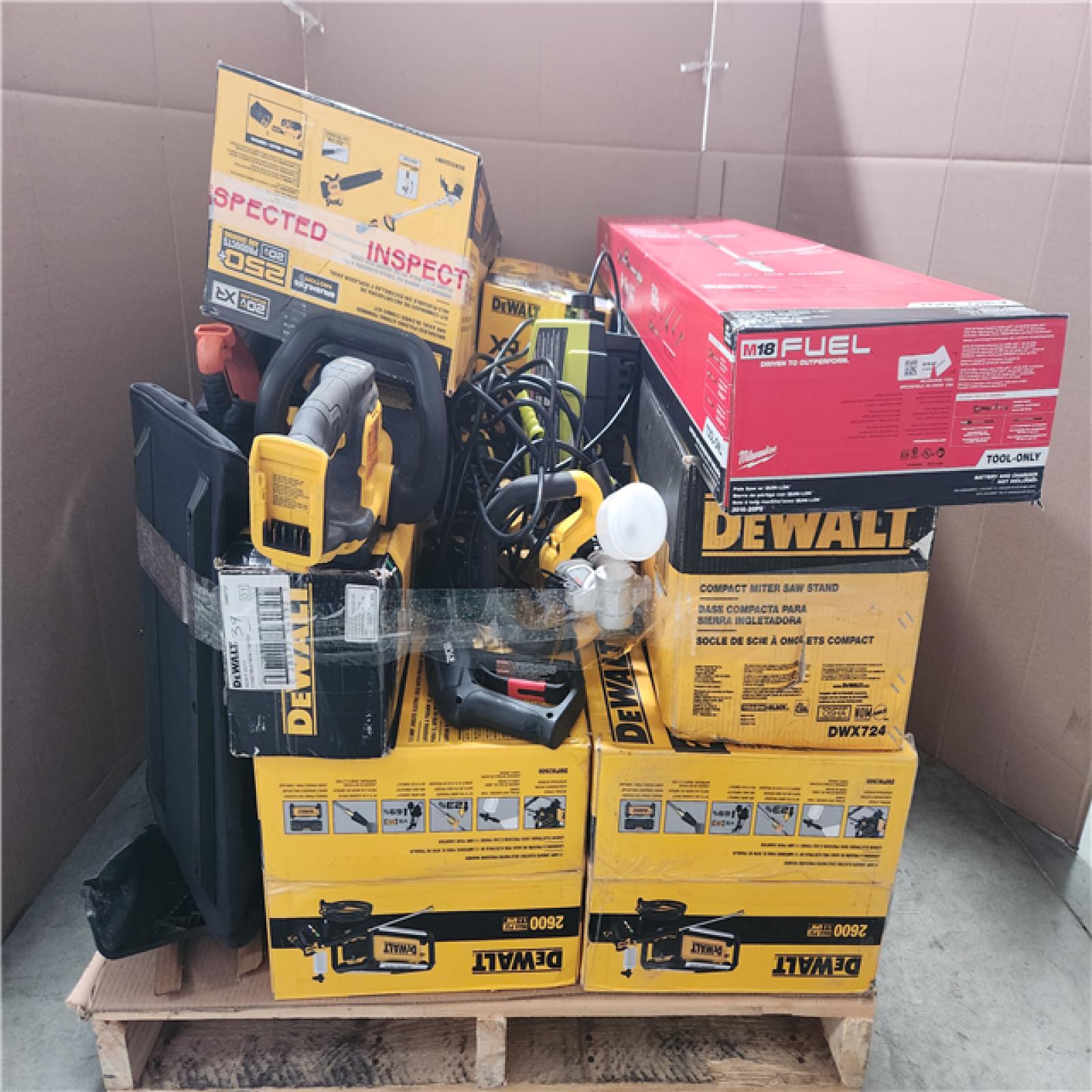 CALIFORNIA AS-IS TOOL PALLET