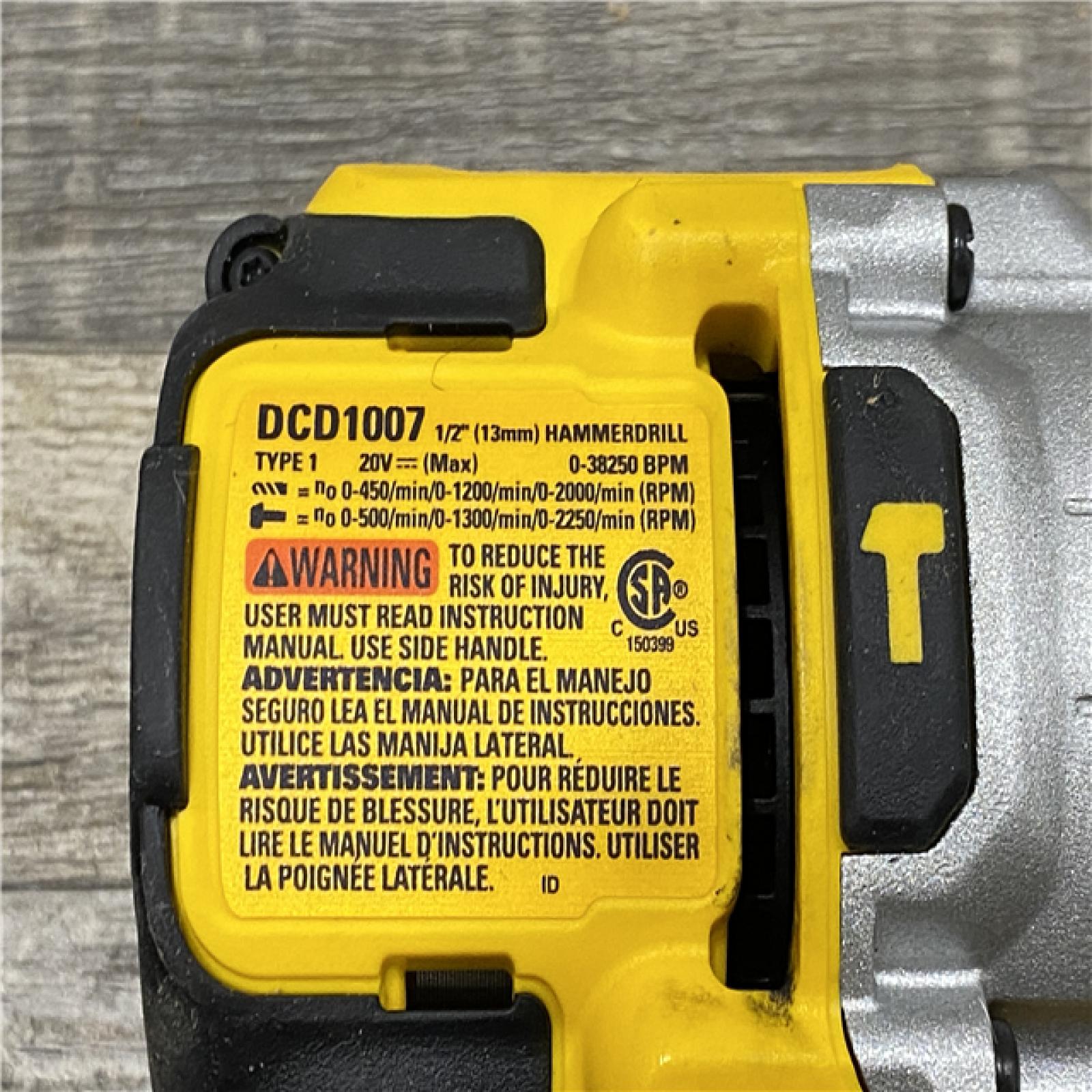AS-IS DEWALT 20V MAX Lithium-Ion Cordless 2-Tool Combo Kit
