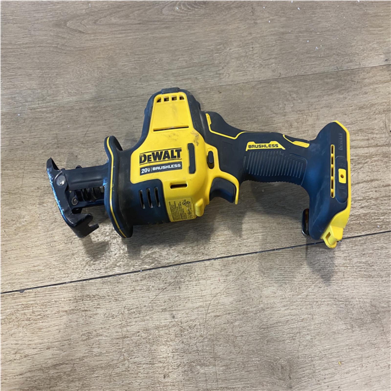 as-is DEWALT ATOMIC 20V MAX Cordless Brushless Compact Reciprocating Saw (Tool Only)