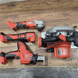 GOOD- Milwaukee M18 18-Volt Lithium-Ion Cordless Combo Kit 7-Tool with 2-Batteries, Charger and Tool Bag