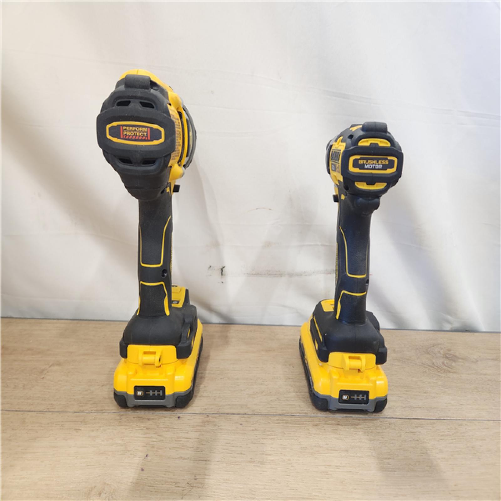 AS-IS- DEWALT 20V MAX Lithium-Ion Cordless 2-Tool Combo Kit