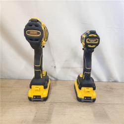 AS-IS- DEWALT 20V MAX Lithium-Ion Cordless 2-Tool Combo Kit
