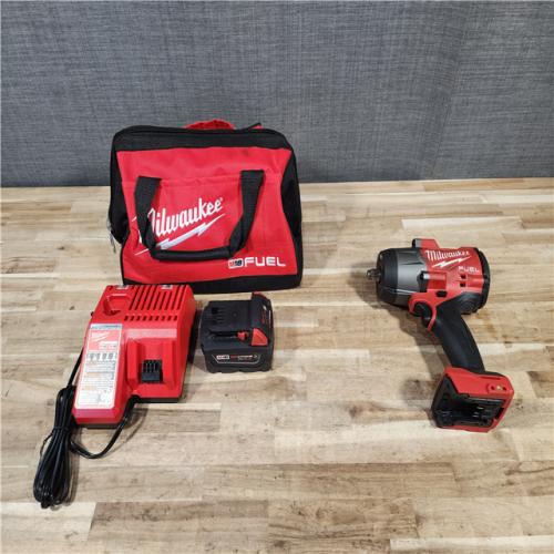 HOUSTON LOCATION - AS-IS Milwaukee FUEL 18V Lithium-Ion Brushless Cordless 1/2 in. Impact Wrench w/Friction Ring Kit