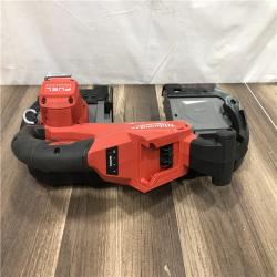 AS-IS Milwaukee FUEL 18V Lithium-Ion Brushless Cordless Deep Cut Band Saw (Tool-Only)