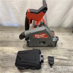 AS-IS Milwaukee FUEL 18V Lithium-Ion Cordless Brushless 6-1/2 in. Plunge Cut Track Saw (Tool-Only)
