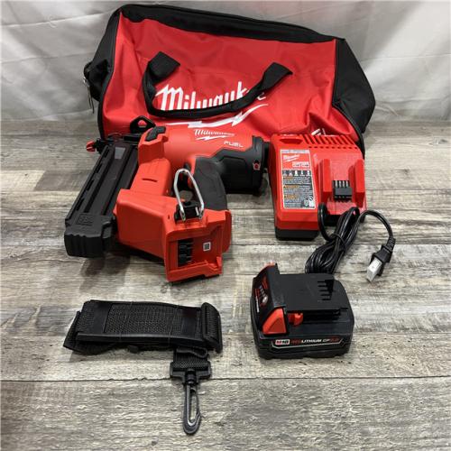 AS-IS Milwaukee FUEL GEN II 18-Volt 18-Gauge Lithium-Ion Brushless Cordless Brad Nailer Kit
