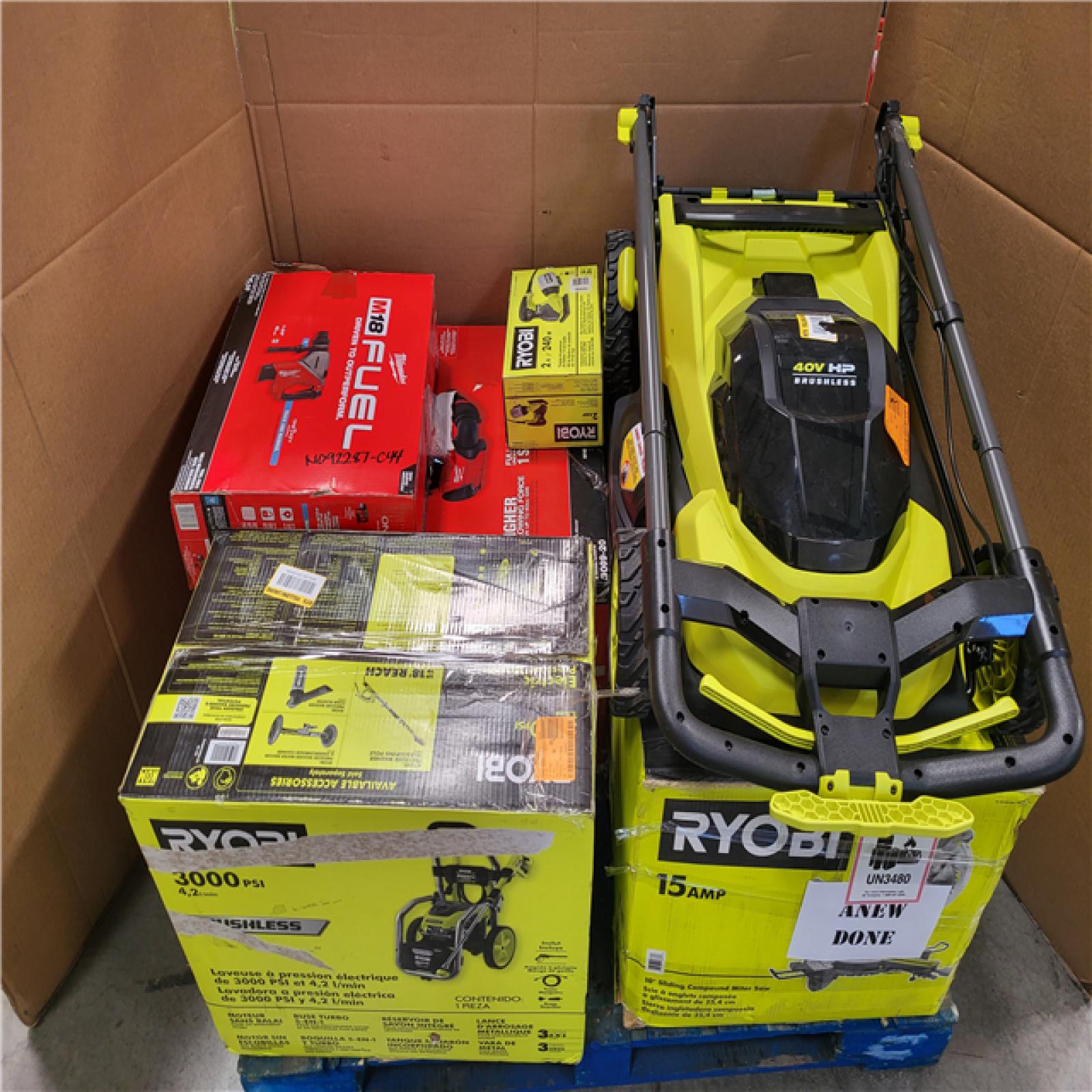 CALIFORNIA AS-IS TOOL PALLET