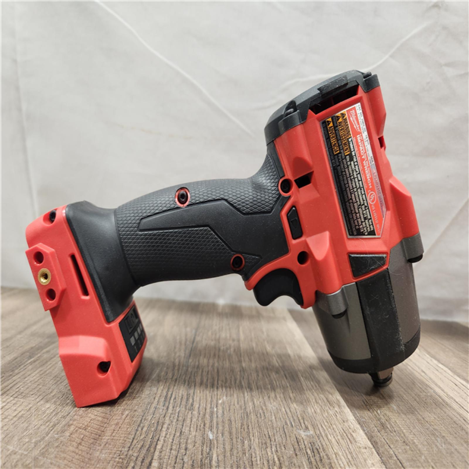 AS-IS- Milwaukee M18 18V Fuel 1/2 Mid-Torque Impact Wrench Cordless Lithium-Ion Brushless (Tool-Only)