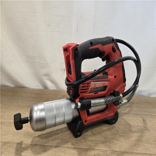 AS-IS Milwaukee 18V Lithium-Ion Cordless Grease Gun 2-Speed (Tool-Only)