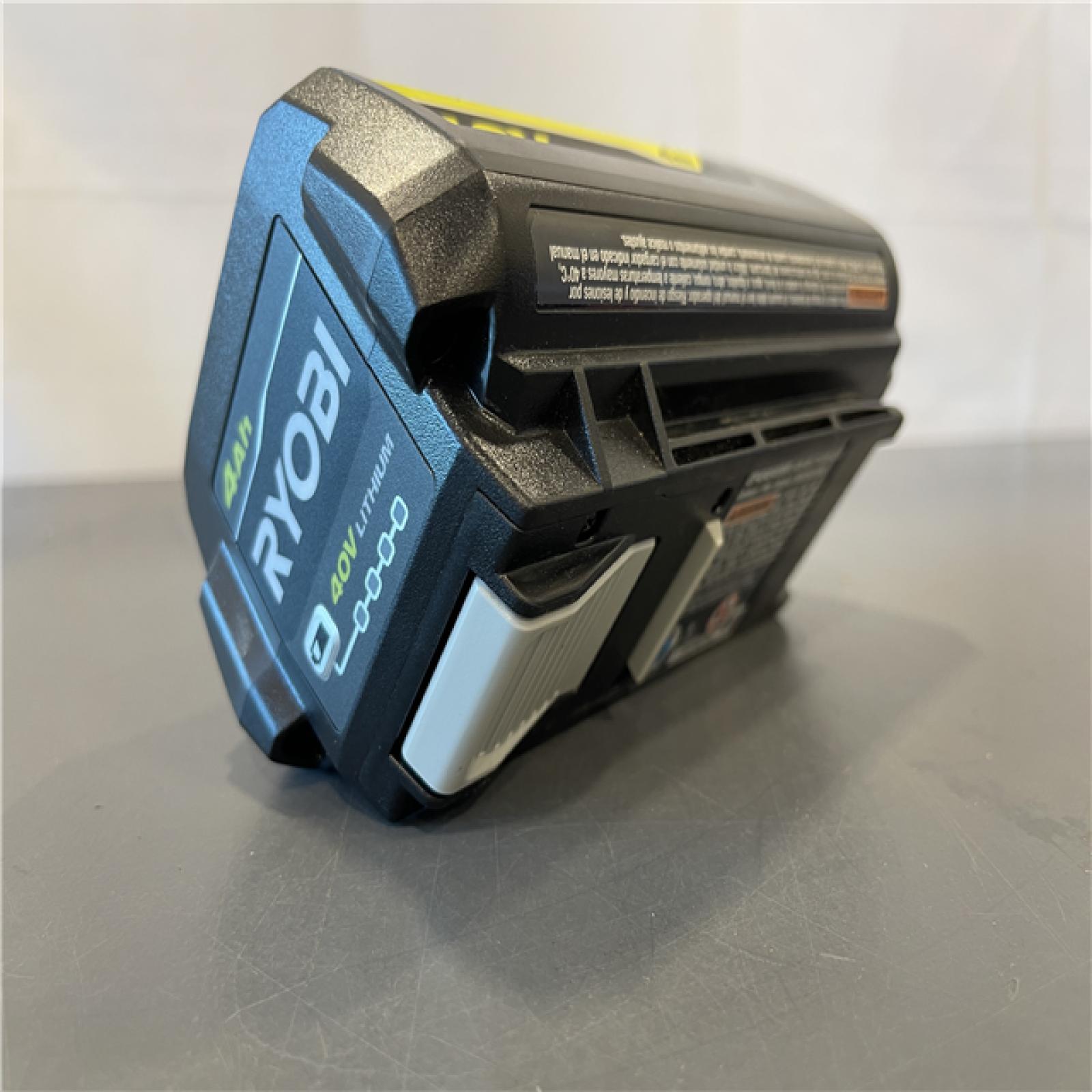 AS-IS - RYOBI 40-Volt Lithium-Ion 4 Ah High Capacity Battery