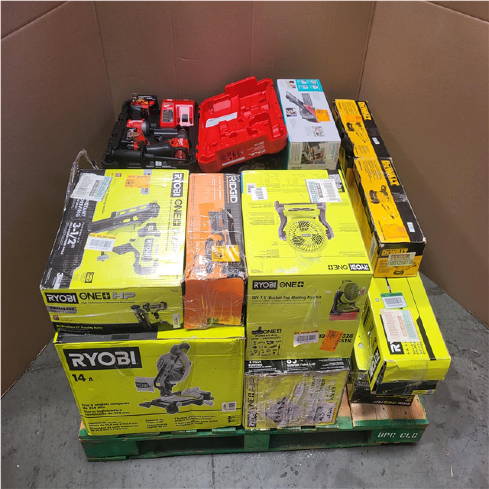 CALIFORNIA AS-IS TOOL PALLET