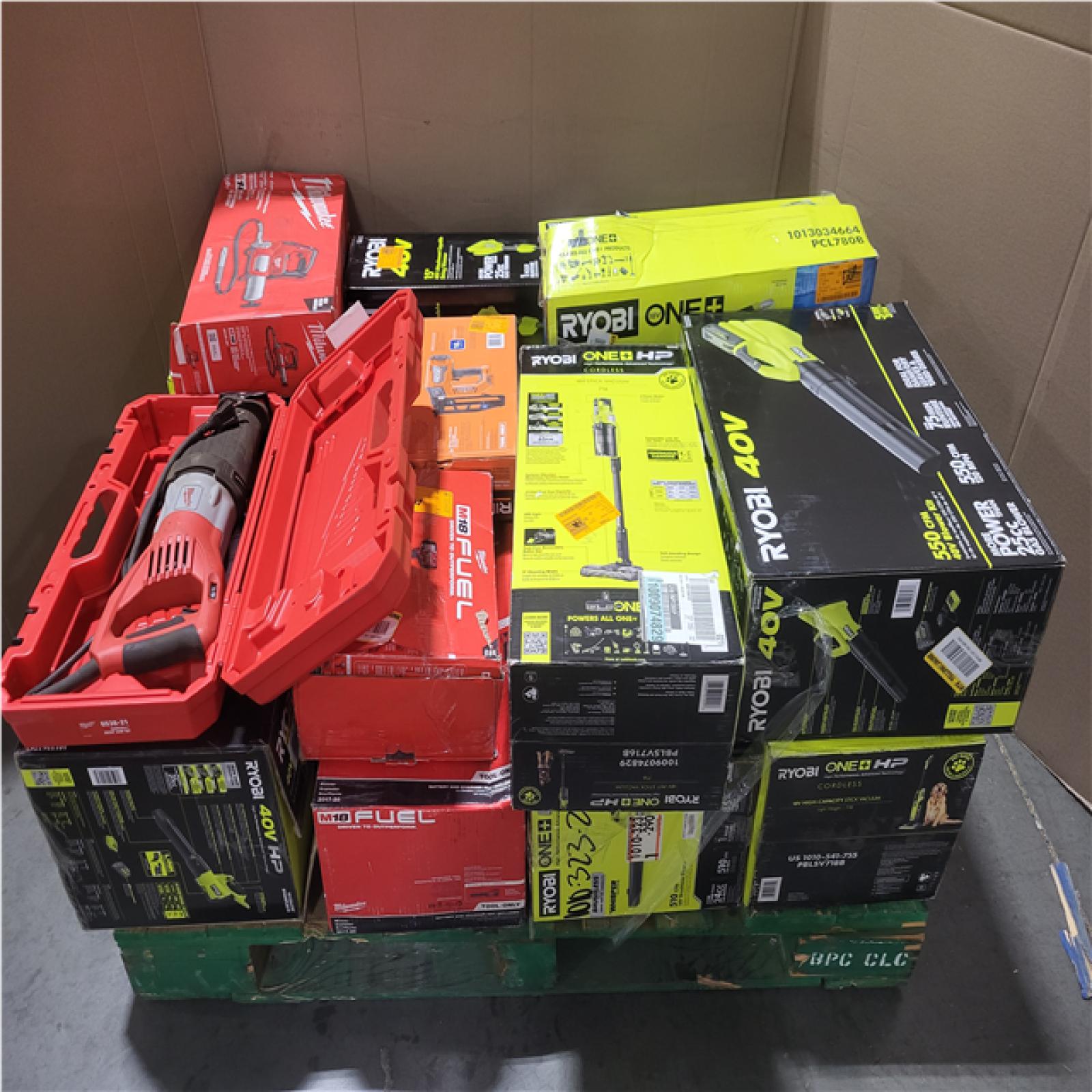 CALIFORNIA AS-IS TOOL PALLET