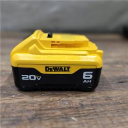 AS-IS DEWALT 20V MAX Lithium-Ion 6.0Ah and 4.0Ah Battery and Charger Starter Kit