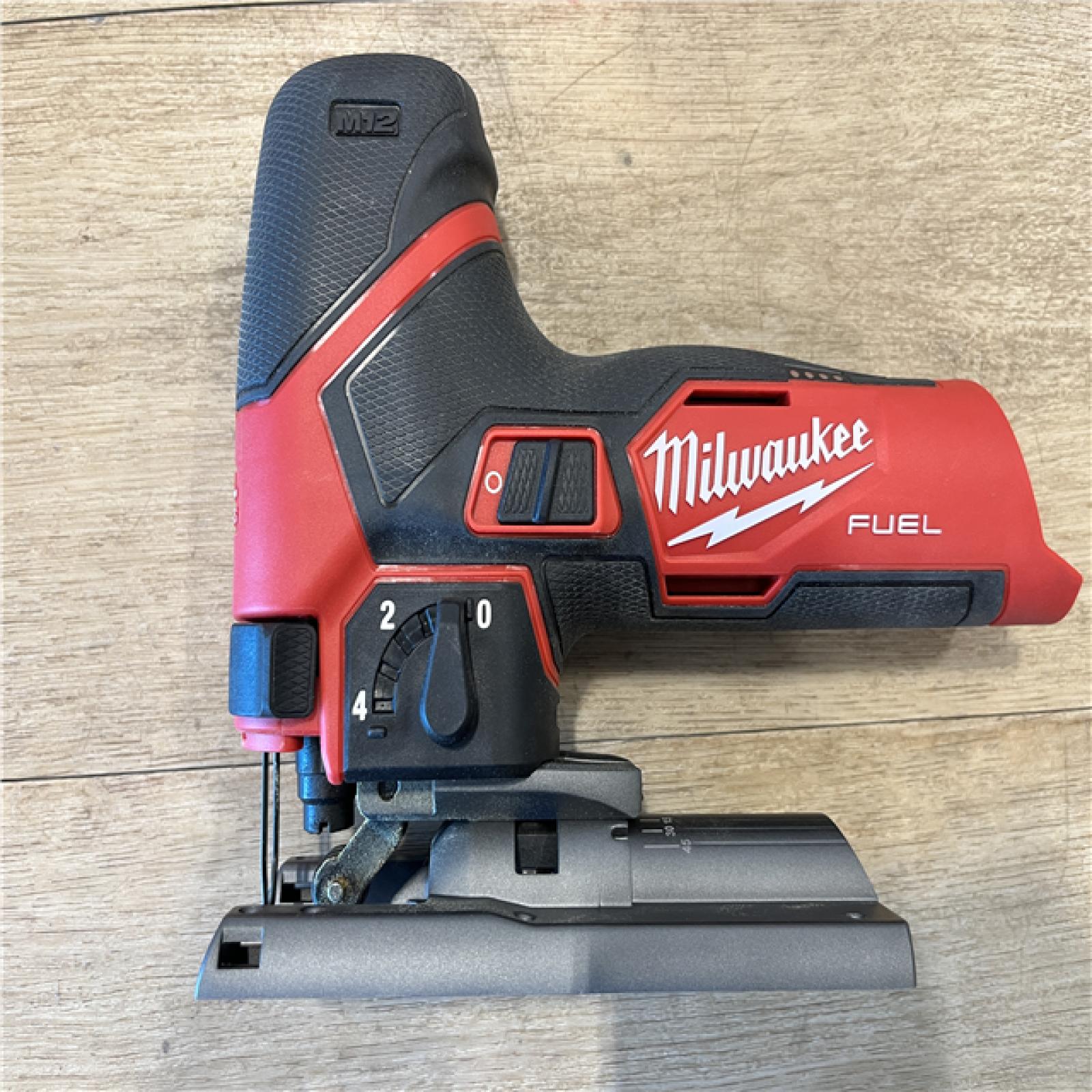 AS-IS Milwaukee 12V Fuel Lithium-Ion Cordless Jig Saw (Tool-Only)