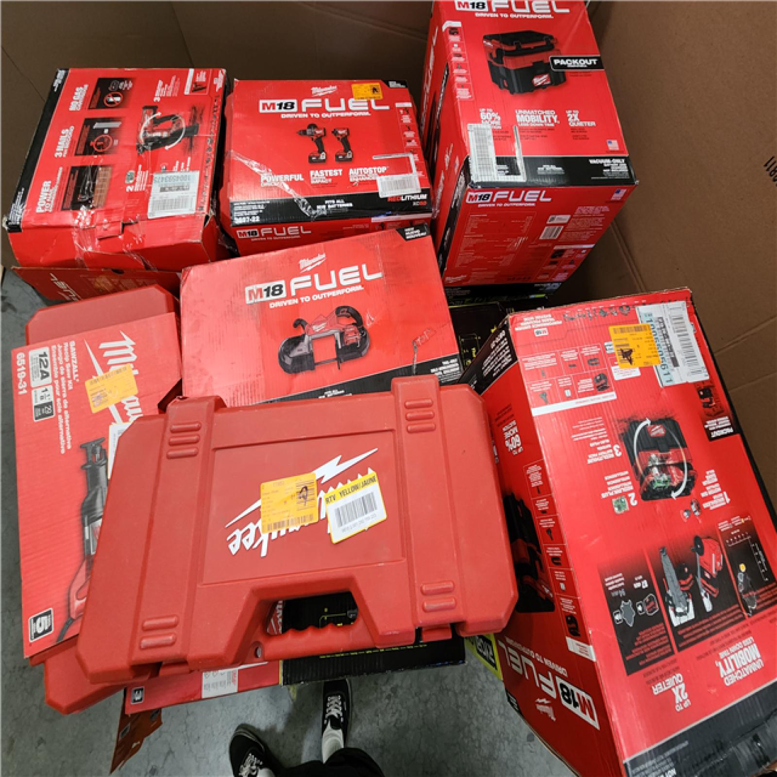 CALIFORNIA AS-IS TOOL PALLET