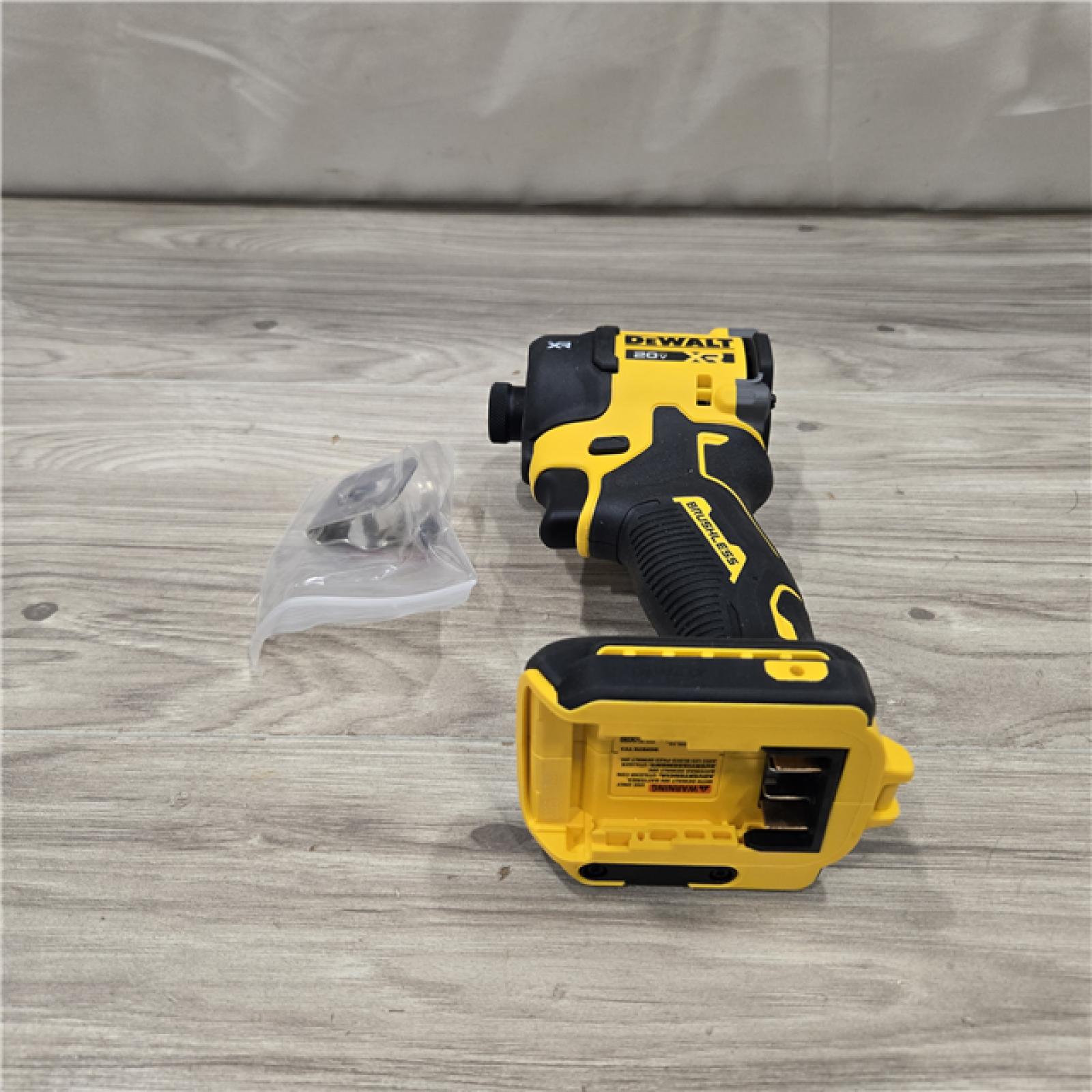 AS-IS DEWALT 20V MAX* XR Cordless 1/4 Quiet Hydraulic Impact Driver (Tool-Only)
