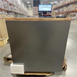 DALLAS LOCATION - Husky 61 in. W x 24 in. D Standard Duty 10-Drawer Mobile Workbench Tool Chest with Sliding Bin Storage Drawer in Silver