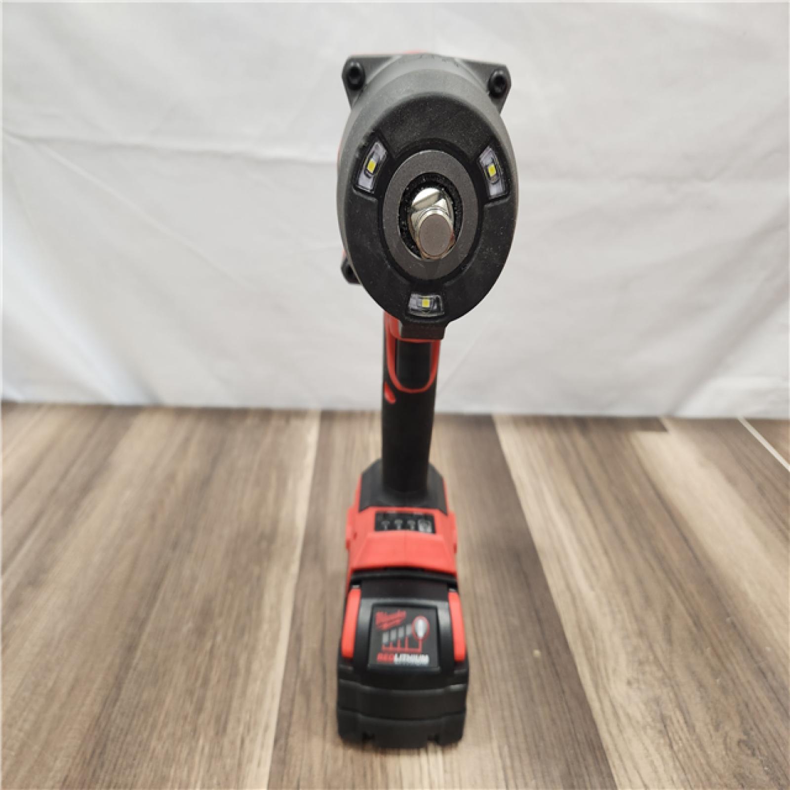 AS-IS- Milwaukee M18 1/2 in. Cordless Brushless High Torque Impact Wrench Kit (Battery & Charger)