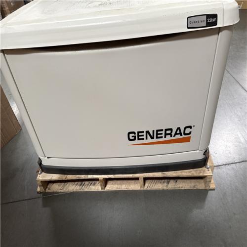 California AS-IS Generac Guardian 22kW