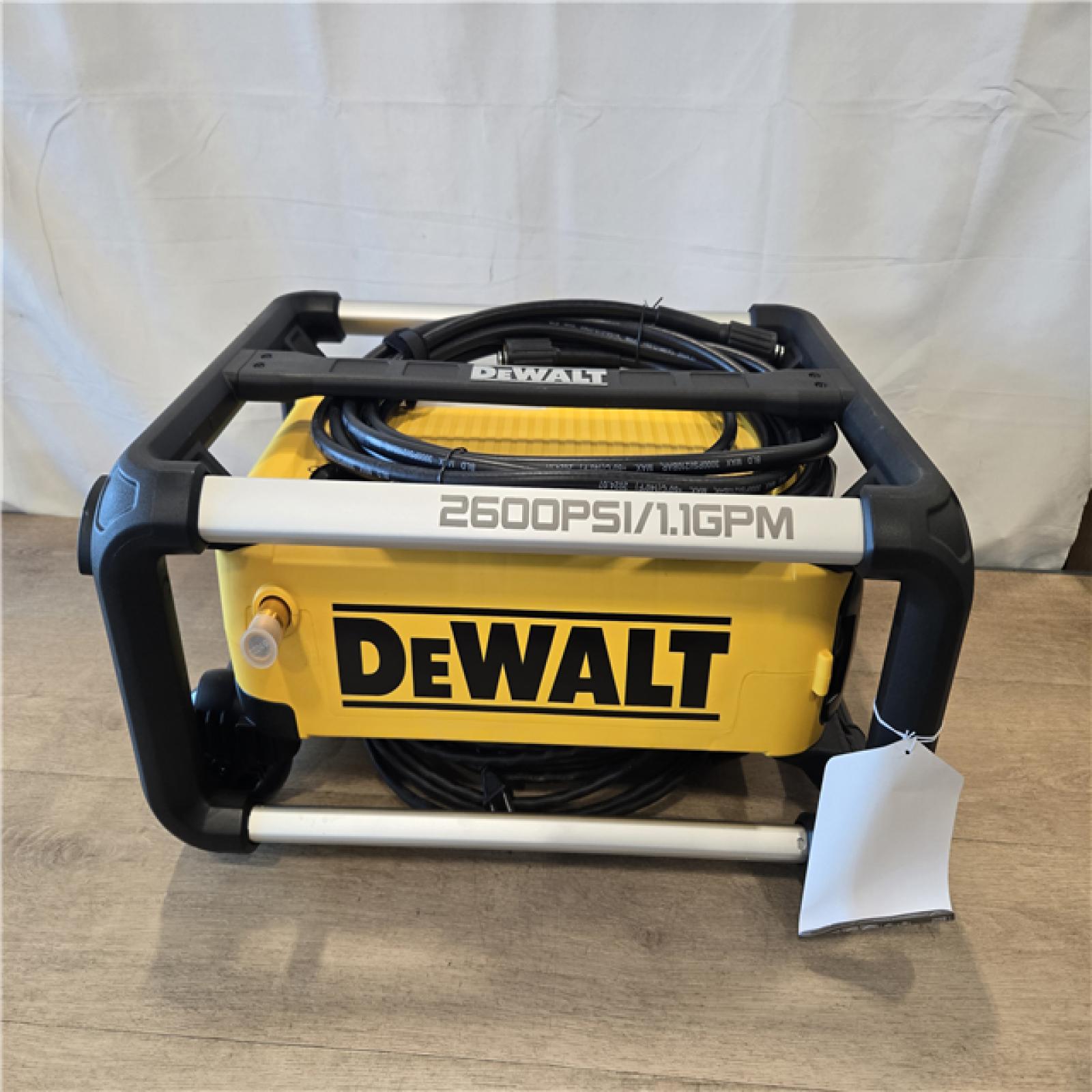 AS-IS DeWalt 2600 PSI 1.1 GPM 15 Amp Cold Water Electric Pressure Washer