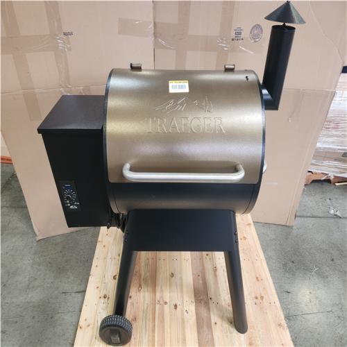 Phoenix Traeger Pro 22 BBQ Wood Pellet Grill and Smoker in Bronze