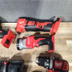 HOUSTON LOCATION - AS - IS Milwaukee 5 Tool Combo Kit W/ (2) Battery & Charger
