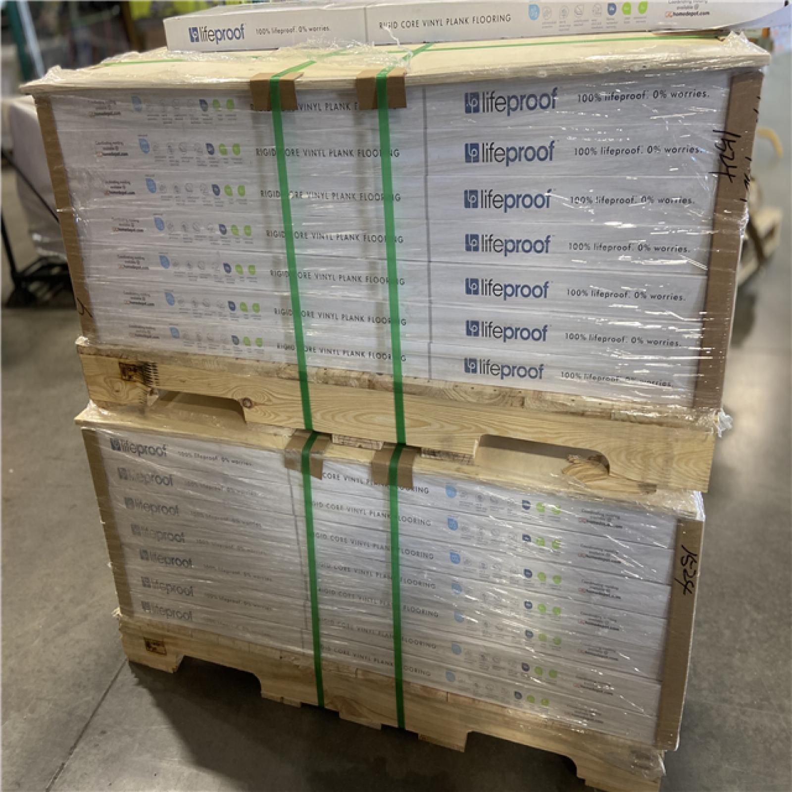 DALLAS LOCATION - Lifeproof Sterling Oak 6 MIL x 8.7 in. W x 48 in. L Click Lock Waterproof Luxury Vinyl Plank Flooring (20.1 sqft/case) PALLET -(57 UNITS)