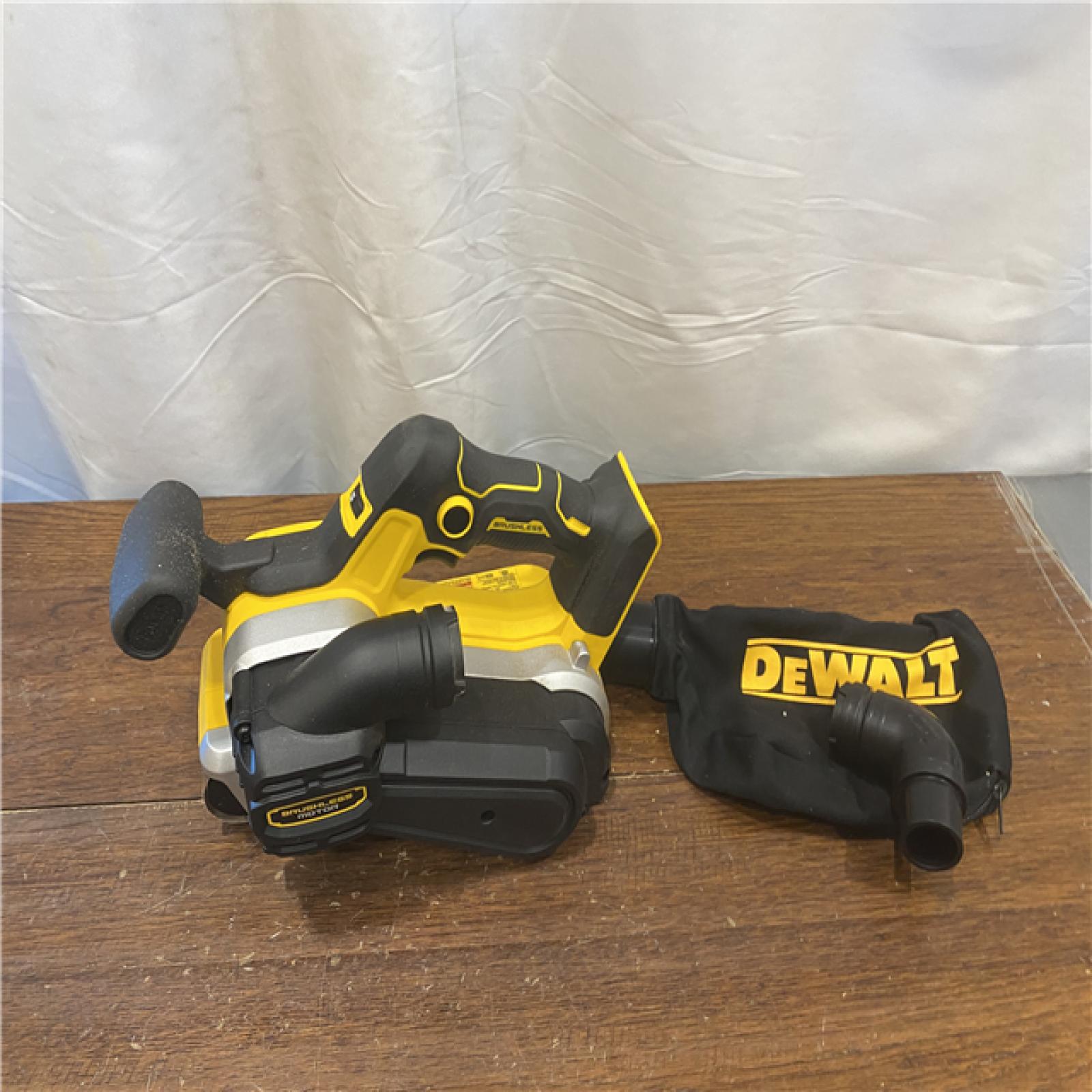 AS-IS DEWALT 20V MAX* XR Brushless Cordless Belt Sander