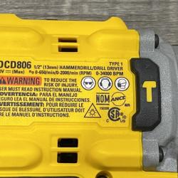 AS-IS DEWALT Atomic 20V Lithium-Ion Cordless Compact 1/2 in. Drill/Driver Kit