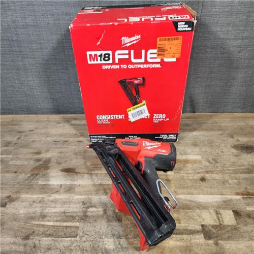 HOUSTON LOCATION - AS-IS Milwaukee 2839-20 M18 FUEL 15 Ga. 18 Volt Brushless Angled Finish Nailer (TOOL ONLY)