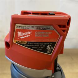 AS-IS Milwaukee FUEL 18V Lithium-Ion Brushless Cordless Compact Router (Tool-Only)