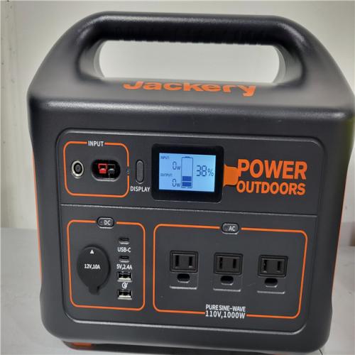 CALIFORNIA NEW JACKERY SOLAR GENERATOR