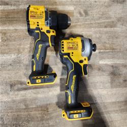 HOUSTON LOCATION - AS-IS DEWALT ATOMIC 20-Volt MAX Lithium-Ion Cordless Combo Kit