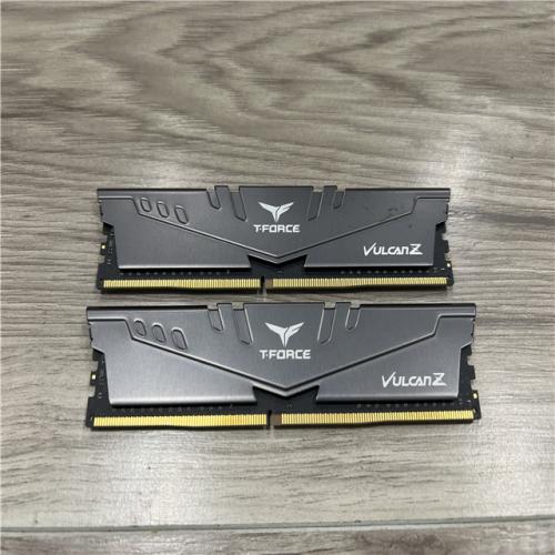 AS-IS  Teamgroup T-Force Vulcan Z 16GB (2X8GB) (TLZGD48G3200HC16FBK) GB DDR4-3200MHz (PC4-25600) CL16 1.35V