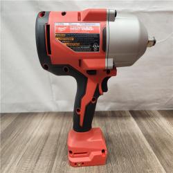 AS-IS- Milwaukee M18 18-Volt Lithium-Ion Brushless 1/2 in. High Torque Impact Wrench with Friction Ring (Tool-Only)