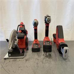 AS-IS - Milwaukee M18 18-Volt Lithium-Ion Brushless Cordless Combo Kit (4-Tool)
