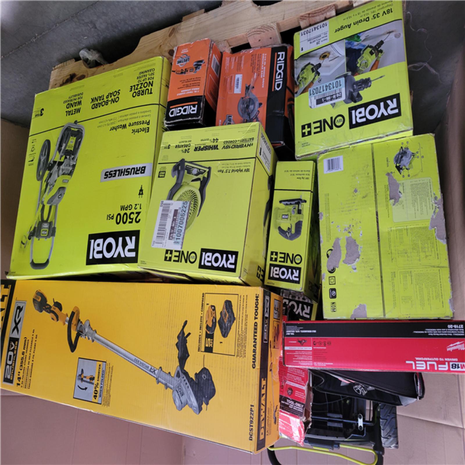 CALIFORNIA AS-IS TOOL PALLET