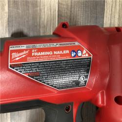 AS-IS Milwaukee FUEL 3-1/2 in. 18-Volt 21-Degree Lithium-Ion Brushless Cordless Framing Nailer (Tool-Only)