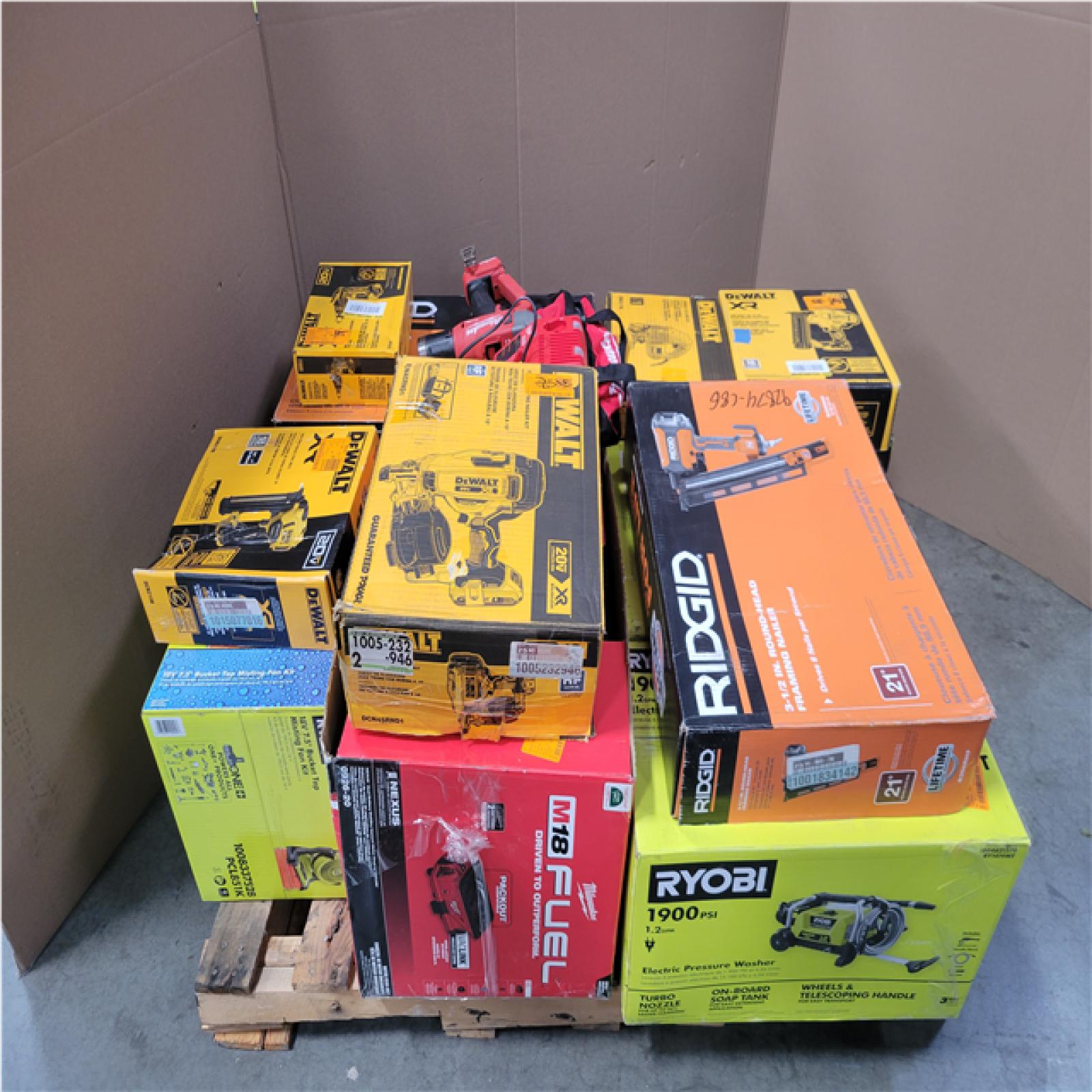 CALIFORNIA AS-IS TOOL PALLET