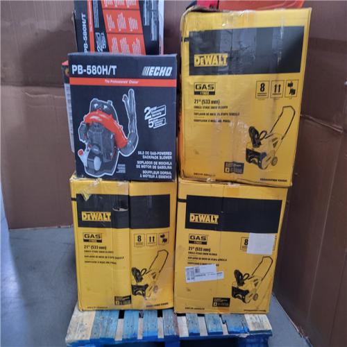 CALIFORNIA AS-IS OUTDOOR POWER EQUIPMENT