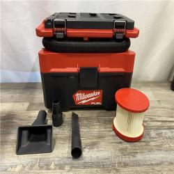 AS-IS Milwaukee FUEL PACKOUT 18-Volt Lithium-Ion Cordless 2.5 Gal. Wet/Dry Vacuum (Vacuum-Only)