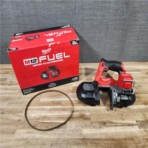 HOUSTON LOCATION - AS-IS Milwaukee FUEL 12V Lithium-Ion Cordless Compact Band Saw (Tool-Only)