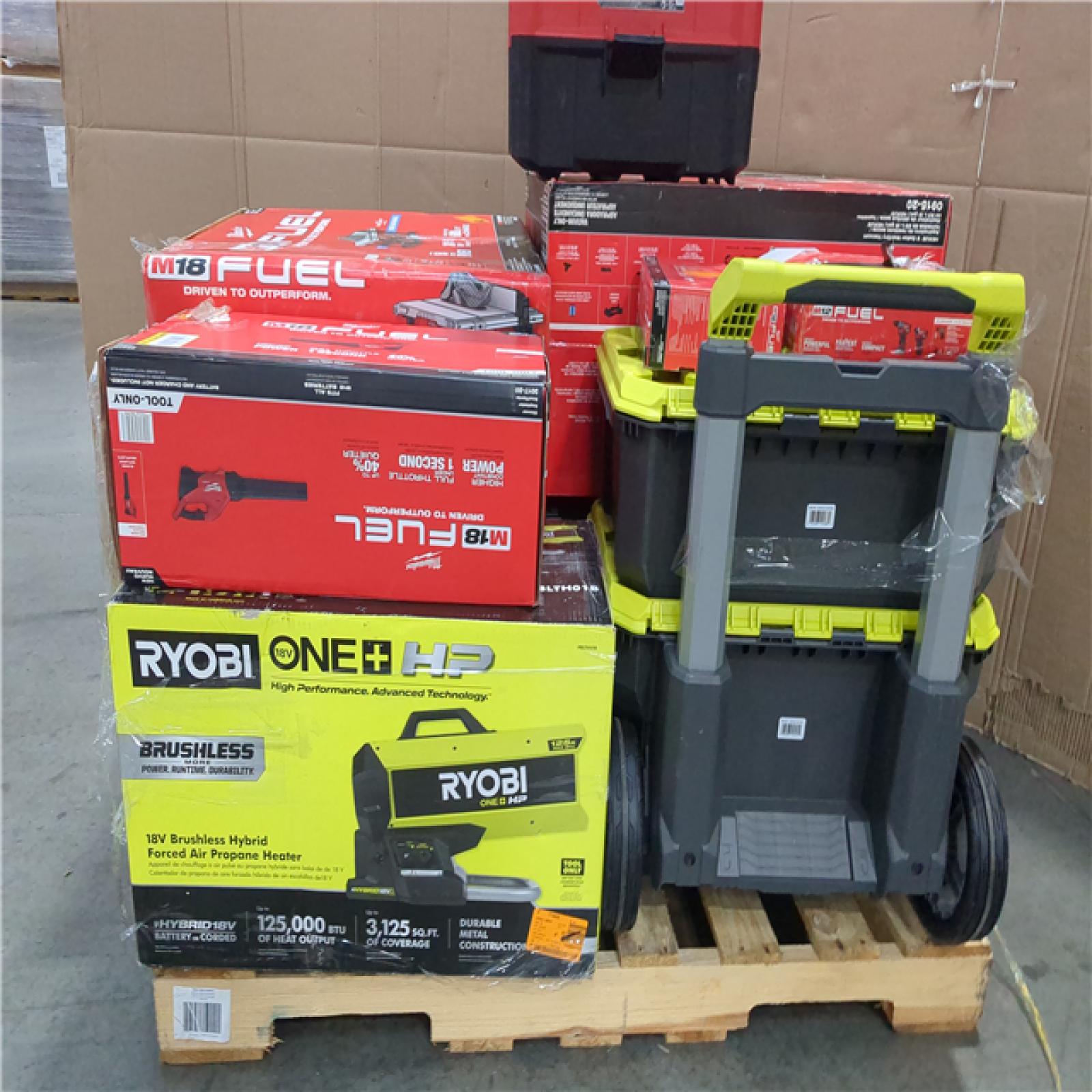 CALIFORNIA AS-IS TOOL PALLET