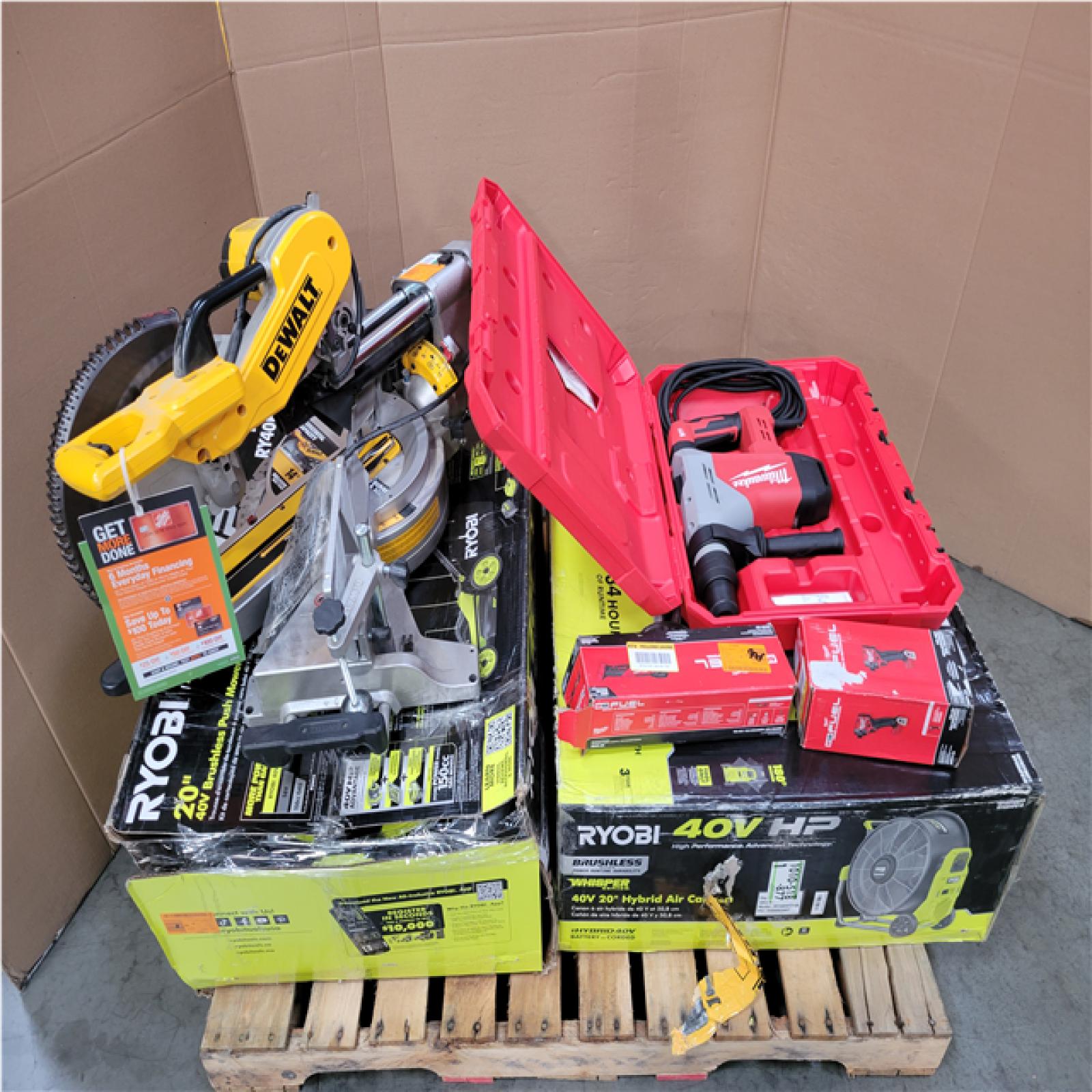 CALIFORNIA AS-IS TOOL PALLET
