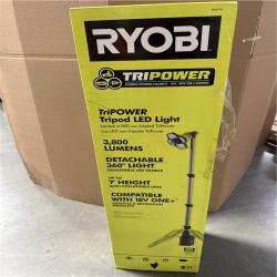 California NEW Ryobi TriPower Tripod LED Light