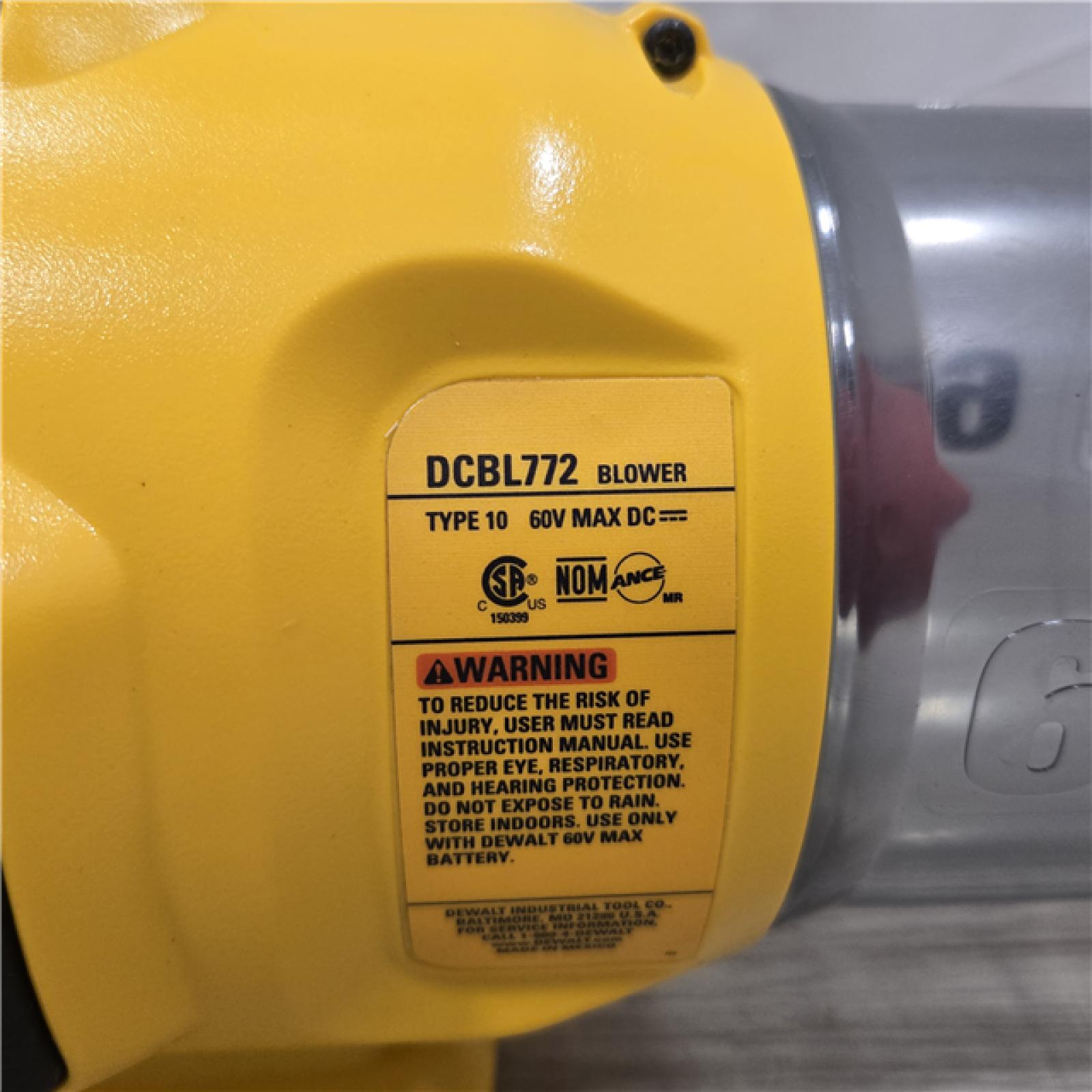 AS-IS DeWalt 60V AXIAL BLOWER Kit
