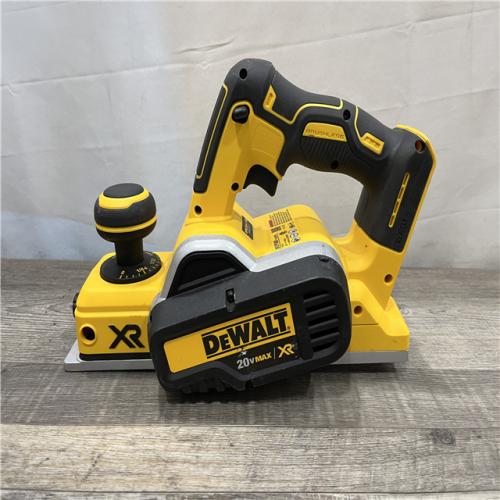 AS-IS DEWALT 20V MAX XR Cordless Brushless 3-1/4 in. Planer (Tool Only)