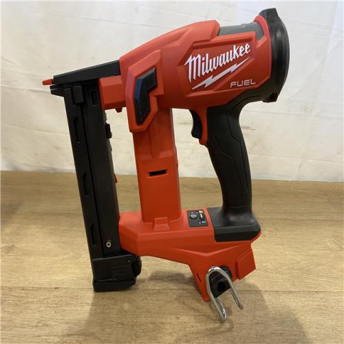 AS-IS Milwaukee FUEL 18-Volt Lithium-Ion Brushless Cordless 18-Gauge 1/4 in. Narrow Crown Stapler (Tool-Only)